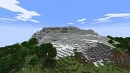 New mountain biomes are coming in the update (Image via Minecraft)